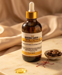 Coffee & Saffron Glow Face Oil  Brightening & Deep Nourishment