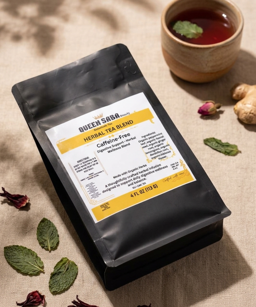 Herbal Wellness Tea Bundle – Digestive Support, Detox & Bloat Relief. Caffeine-Free