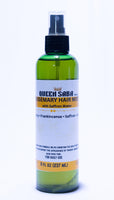 Queen Saba Beauty Rosemary & Frankincense Herbal Hair Mist – Saffron Botanical Scalp Elixir
