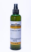 Queen Saba Beauty Rosemary & Frankincense Herbal Hair Mist – Saffron Botanical Scalp Elixir