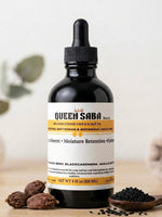 ANTIOXIDANT RICH BOTANICALS Care Hair Oil | 4 fl oz | Ethiopian Black Seed, Kororema (ኮረሪማ), Black Cardamom, Amla & Nettle | Lightweight Hair & Scalp Oil for Moisture and Shine